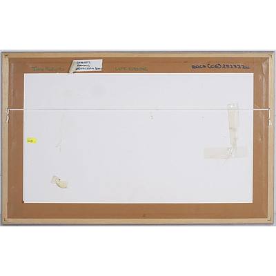 June Roberts Late Evening Oil on Board