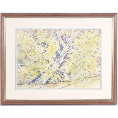 Noelle Bell Treangle II 1990 Watercolour