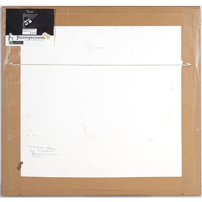 Phillip Martin Balmain Street Scene Watercolour