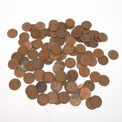 Group of Australian Half Pennies, Various Dates From 1916 to 1964