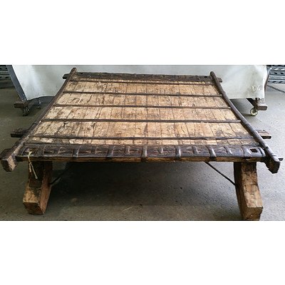 Antique Middle Eastern Tribal Caravan Table