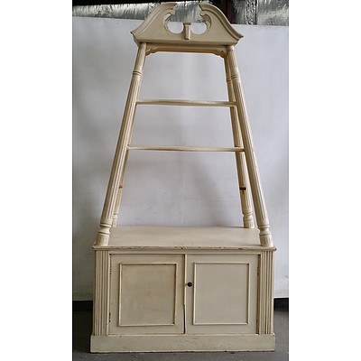 French Provincial Style Display Shelves