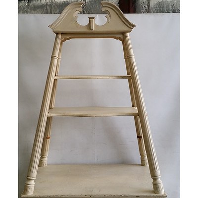 French Provincial Style Display Shelves