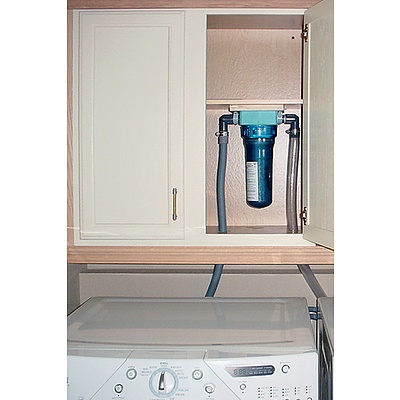 Lint LUV-R Microplastics filter (and wall mount) for your washing machine from Environmental Enhancements