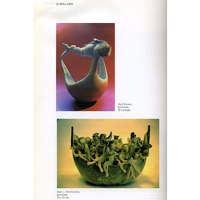 Book: The unseen art scene : 32 Australian women artists, edited and signed by Caroline Ambrus
