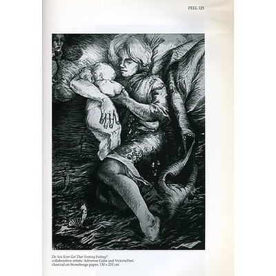 Book: The unseen art scene : 32 Australian women artists, edited and signed by Caroline Ambrus