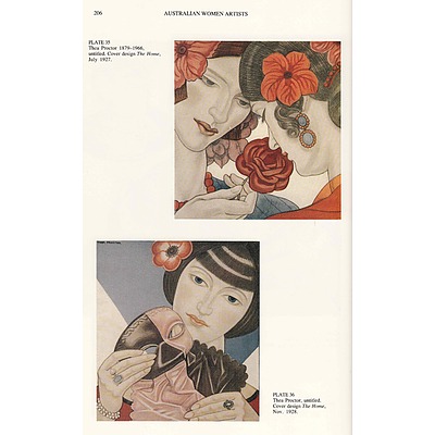 Book: Australian Women Artists: First Fleet to 1945 : History, Hearsay and Her say, written and signed by Caroline Ambrus