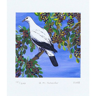 Set of 3 portrait format Australian bird prints