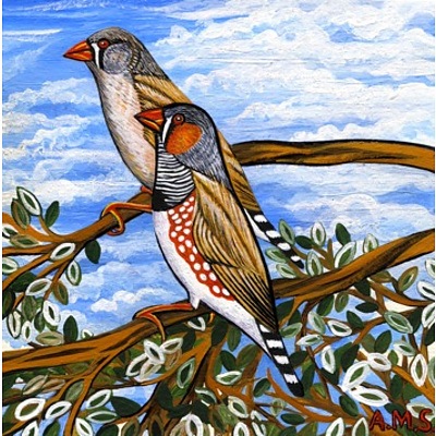 Set of 3 portrait format Australian bird prints