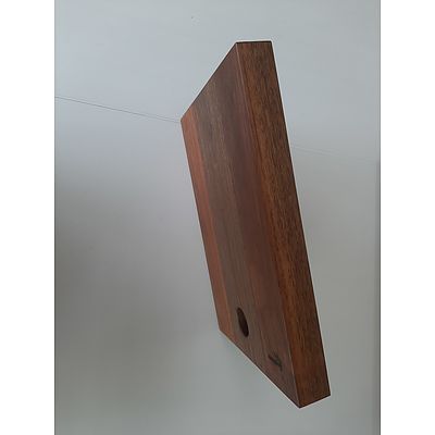 Small hardwood cutting board made from recycled timbers