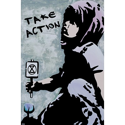 Painting: Take Action by Matt Judd (213 Art)