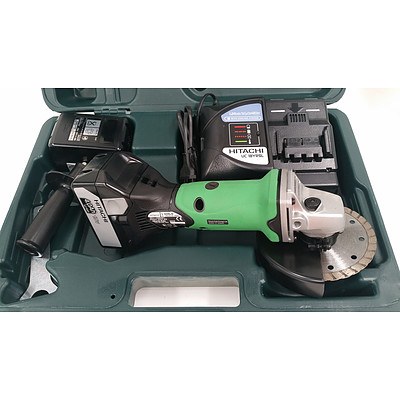 Hitachi G 18DSL(S)  125mm Cordless Disc Grinder