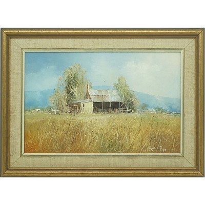 Robert Pope (1939-) Untitled, Oil on Canvas