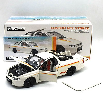 Classic Carlectables - Holden VY SS Ute "Stocked Ute" 192/550 1:18 Scale Model Car