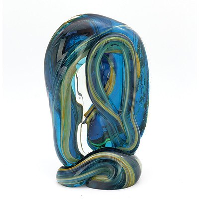 Maltese Mdina Glass Sculpture