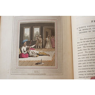 Mountstuart Elphinstone An Account of the Kingdom of Caubul, 1815 and Captain Thomas Williamson, The European in India 1813