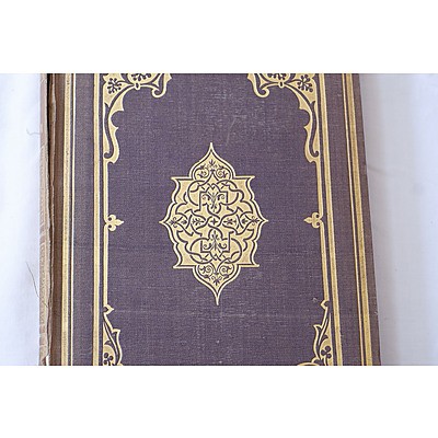 Three Antiquarian Books Including An Account of A Voyage of Discovery By Captain Basil Hall 1818, Walks About Jerusalem 2nd Edition, and Williams' Missionary Enterprises 1938