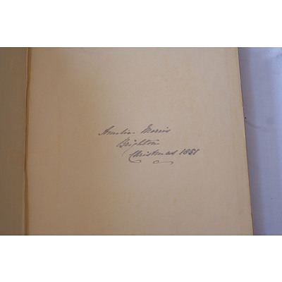 Three Antiquarian Books Including An Account of A Voyage of Discovery By Captain Basil Hall 1818, Walks About Jerusalem 2nd Edition, and Williams' Missionary Enterprises 1938