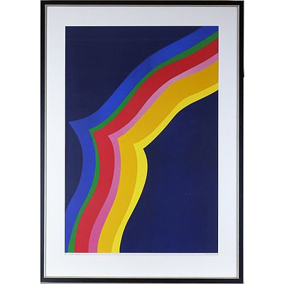 Sydney Ball (1933-2017) Zafar Nama, From the Persian Series, Colour Screenprint, Edition 6/8