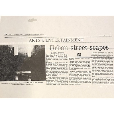 Jerzy W. Michalski (1949-) Dog Day 1999, Oil on Linen