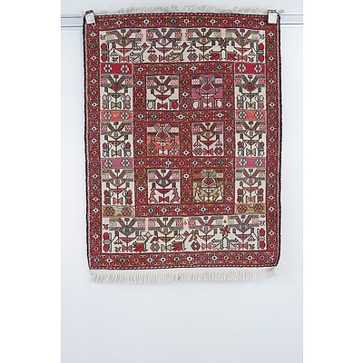 Caucasian Soumak Type Flat Weave Rug