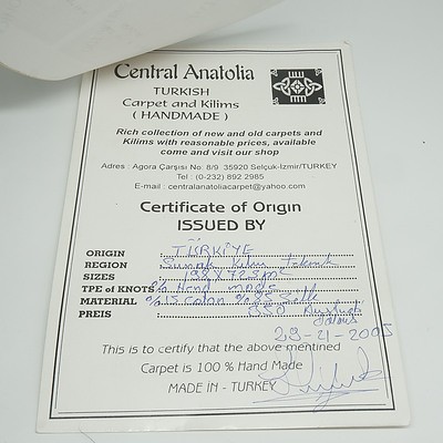 Caucasian Soumak Type Flat Weave Rug