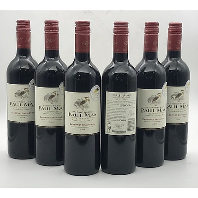 Case of 6x Vignobles Paul Mas 2016 Cabernet Sauvignon 750ml