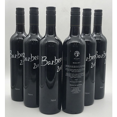 Case of 6x Di Lusso 2017 Barbera 750ml