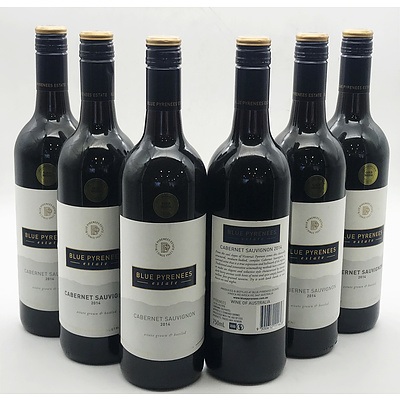 Case of 6x Blue Pyrenees 2014 Cabernet Sauvignon 750ml