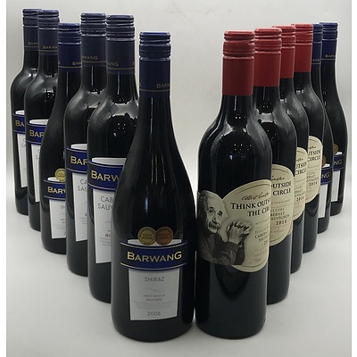 Case of 12x Assorted Red Wines From The NSW Hilltops