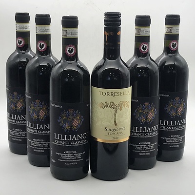 Case of 5x Tenuta Di Lilliano 2011 Chianti Classico & 1x Matching Italian Wine