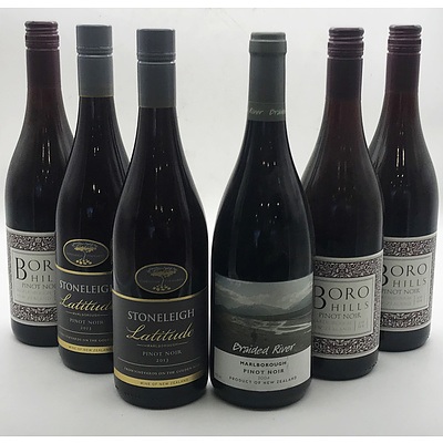 Case of 6x Assorted New Zealand Wines