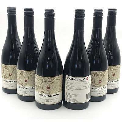Case of 6x Deviation Road 2005 Adelaide Hills Reserve Shiraz 750ml