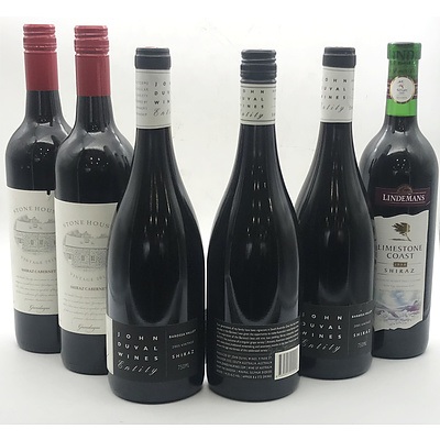 Case of 3x John Duval 2005 Entity Shiraz & 3 Misc Red Wines