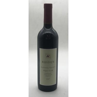 Bottle of Rusden 2007 Ripper Creek Cabernet Sauvignon Shiraz 750ml