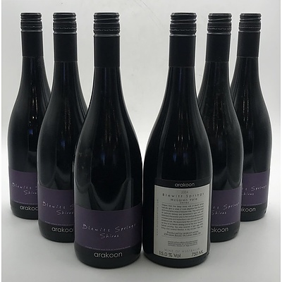 Case of 6x Arakoon Blewitt Springs 2004 Shiraz 750ml