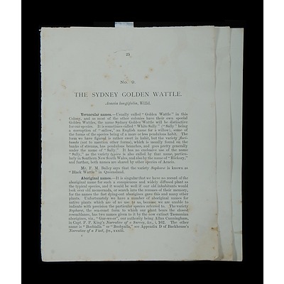 4 Early Australian Prints