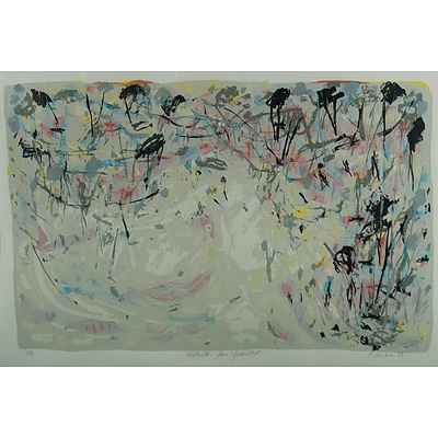 RANKIN David (b.1946) 'Hillside Yan Yean Rd' 1987