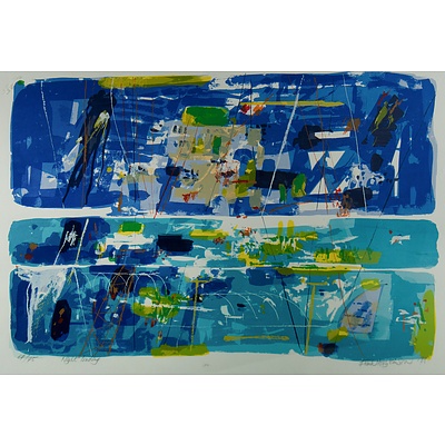 HODGKINSON Frank George (1919-2001) 'Night Loading' 1988