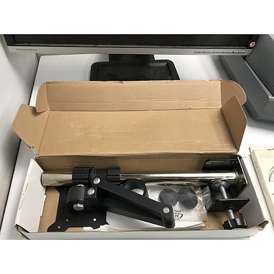 Assorted IT Equipment Including HP 24 Inch Monitor