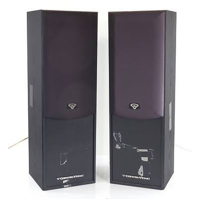 Pair of Cerwin Vega VE-8 Speakers