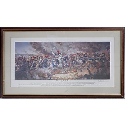 Framed Limited Edition Mark Churms Art Print 'La Moskowa - The Battle of Borodino' No 085