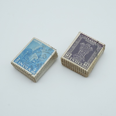 200x India Stamps Sealed in Original Packets