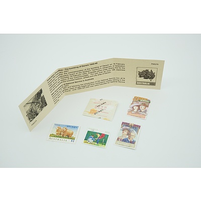 Set of 5 Australian 'Specimen' Stamps