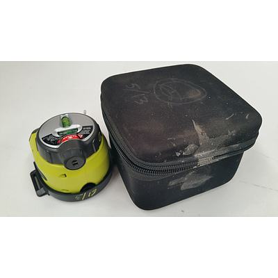 Ryobi Air Grip Vacuum Base Laser Level