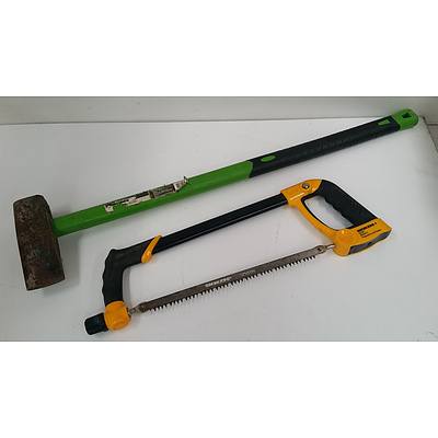 Workzone 600mm Tile Cutter, Hand Saw, Earthcore Block Splitter