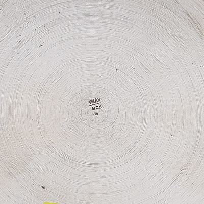 Southeast Asian 900 Silver Ice Bucket with Repousse and Chased Decoration, 577g