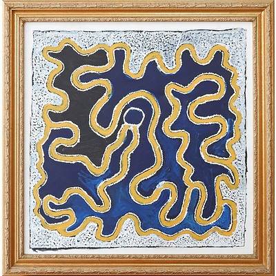 Willy Billabong (Kukatja 1930-2005) Acrylic on Canvas