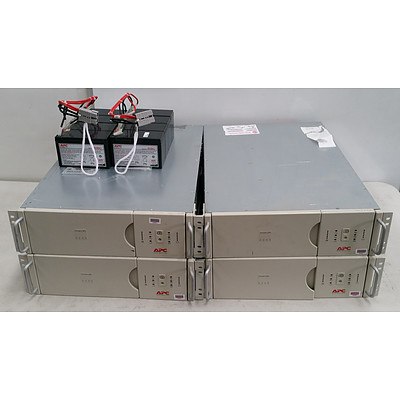 4 APC SmartUps 2200's and 2 Battery Packs