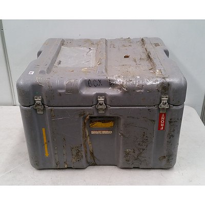 Grey Latching Cargo Trunk
